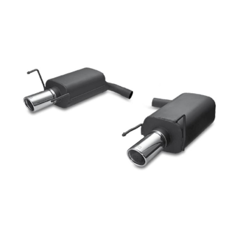 Scarico sportivo Alfa Romeo 159  (2005-2011) - rotondo Ø90 (Cod. U-100-311/90rs)