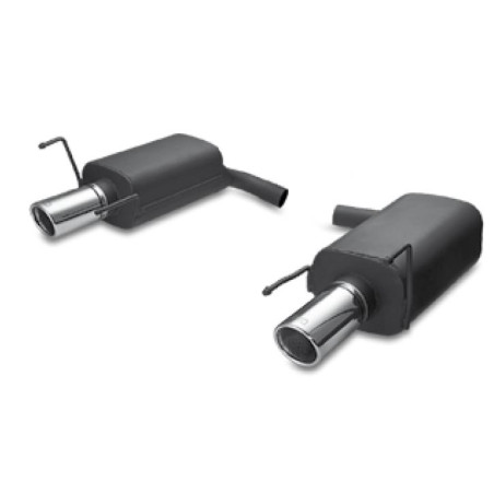 Scarico sportivo Alfa Romeo 159  (2005-2011) - rotondo Ø90 (Cod. U-100-311/90rs)