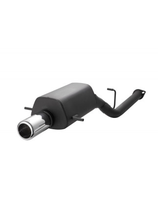 Scarico sportivo Subaru Forester I, II (1998-2008) - rotondo Ø100 (Cod. U-yCew126-101_16-1)