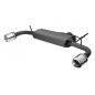 Scarico sportivo Mitsubishi Lancer VIII (2007-2012) - rotondo Ø100 (Cod. U-6NFR118-302/17-1)