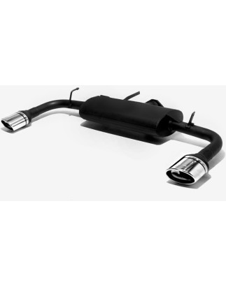 Scarico sportivo Mitsubishi Lancer VIII (2007-2012) - ovale 120×80 (Cod. U-118-302-27)