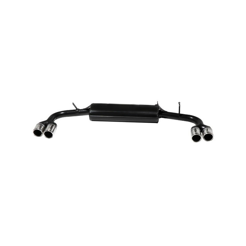 Scarico sportivo Mitsubishi Lancer VIII (2007-2012) - rotondo Ø70 (Cod. U-118-402/70rs)