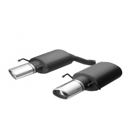Scarico sportivo Opel Insignia 4x4 Berlina & HATCHBACK (2008-2012) - ovale 120×80 (Cod. U-120-346-5