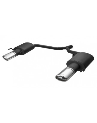 Scarico sportivo Opel Insignia 4x4 Station wagon (2008-2012) - ovale 120×80 (Cod. U-XstT120-343)
