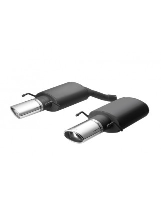 Scarico sportivo Opel Insignia 4x4 Station wagon (2008-2012) - ovale 120×80 (Cod. U-120-344)