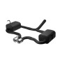Scarico sportivo Mini Cooper S gen I (2002-2006) - rotondo Ø80 (Cod. U-133-303/07-2)