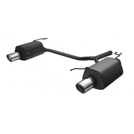 Scarico sportivo Honda Accord VII Type-S CM2 Station wagon (2002-2008) - rotondo Ø90 (Cod. U-QRSH11