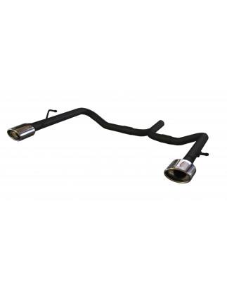 Scarico sportivo Toyota AVENSIS III (2012-nadal) - ovale 120×80 (Cod. U-128-317-27_tilt)