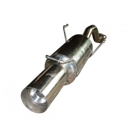 Scarico sportivo Honda Civic VI HATCHBACK 5D (1995-2001) - rotondo Ø100 (Cod. U-dsc05875)