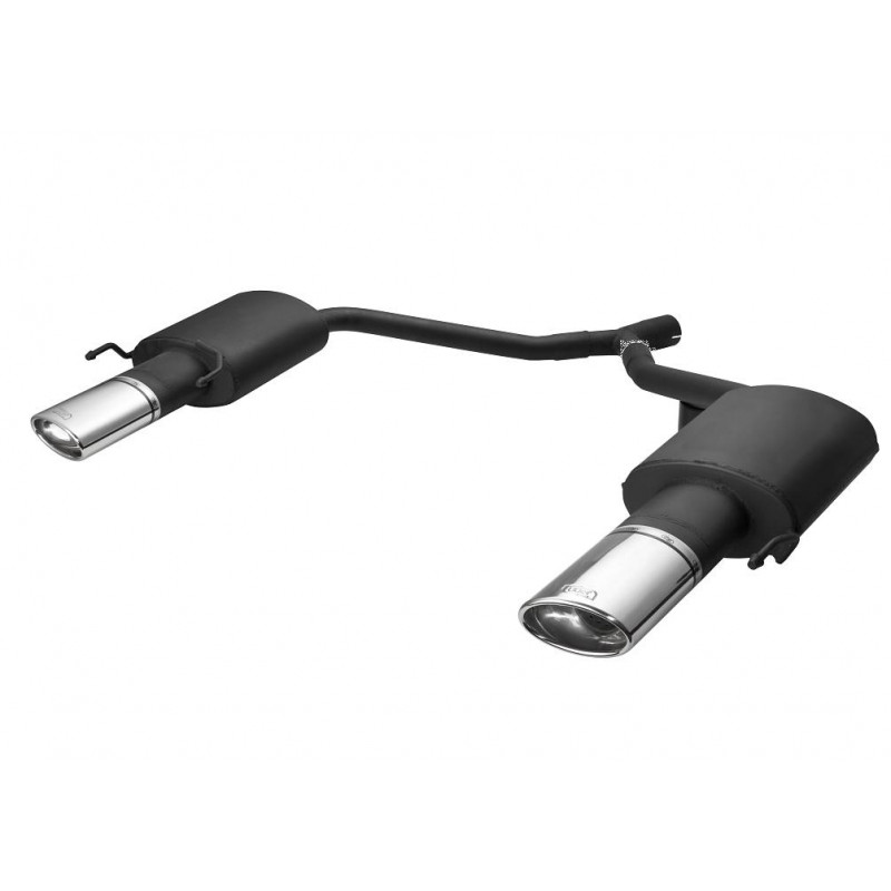 Scarico sportivo Opel Insignia FWD Station wagon (2008-2012) - ovale 120×80 (Cod. U-5ZkU2)