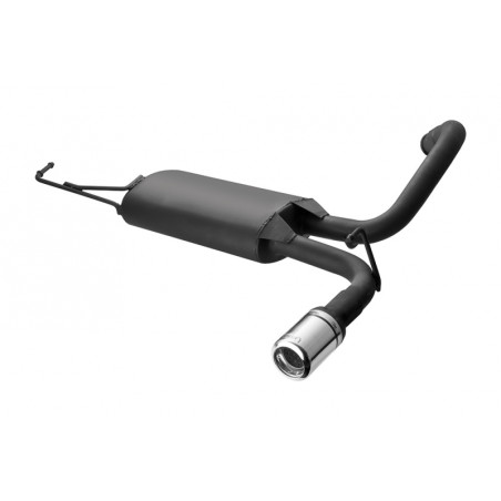 Scarico sportivo Fiat Sedici (2006-2014) - rotondo Ø80 (Cod. U-107-121)