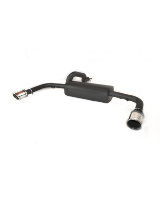 Scarico sportivo Volvo V40 (2012-2016) - rotondo Ø90 (Cod. U-RASk130-303/90rs)