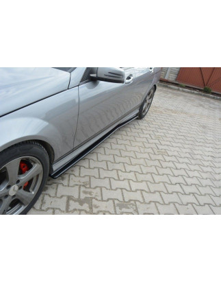 Diffusori minigonne Mercedes-Benz C berlina / FAMILIARE AMG-Line W204 / S204 (Cod. M-ME-C-204-AMGLIN