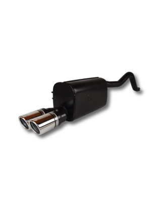 Scarico sportivo Renault CLIO IV (2012-2021) - rotondo Ø70 (Cod. U-122-21770RS)