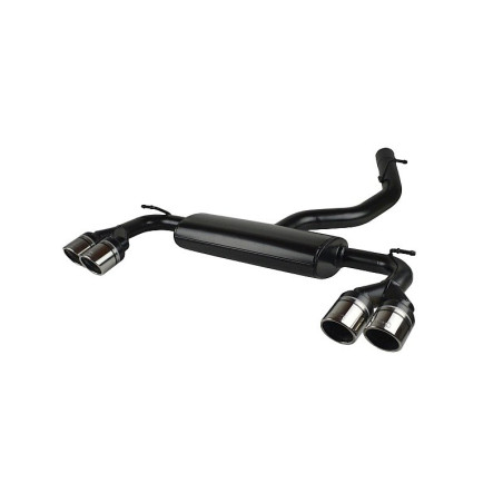 Scarico sportivo Volkswagen GOLF VII R (2012-2016) - rotondo Ø90 (Cod. U-129-424)