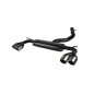Scarico sportivo Volkswagen GOLF VII R (2012-2016) - rotondo Ø90 (Cod. U-129-424)