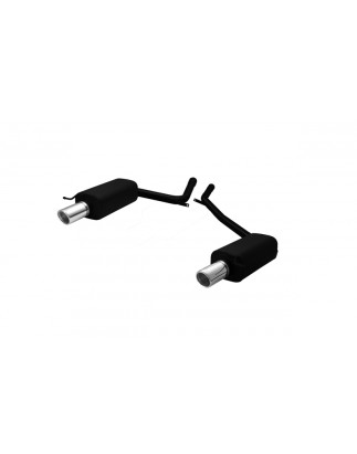 Scarico sportivo Audi A6 C6 (2004-2008) - rotondo Ø90 (Cod. U-101-317/90rs)