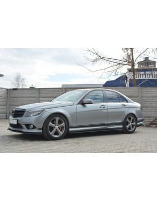Diffusori minigonne Mercedes-Benz C berlina / FAMILIARE AMG-Line W204 / S204 (Cod. M-ME-C-204-AMGLIN