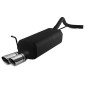 Scarico sportivo Seat Ibiza typ 6L FR (2002-2009) - rotondo Ø70 (Cod. U-124-212/70rs)