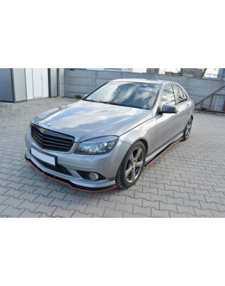 Diffusori minigonne Mercedes-Benz C berlina / FAMILIARE AMG-Line W204 / S204 (Cod. M-ME-C-204-AMGLIN