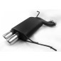 Scarico sportivo Bmw Z4 (2002-2008) - rotondo Ø70 (Cod. U-102-240/70rs_m)