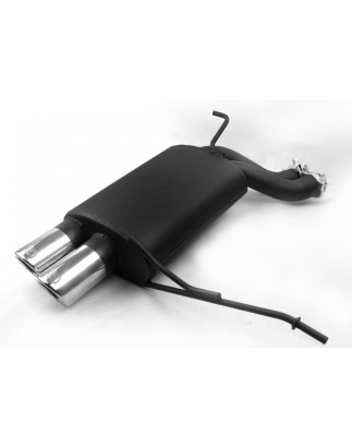 Scarico sportivo Bmw Z4 (2002-2008) - rotondo Ø70 (Cod. U-102-240/70rs_m)