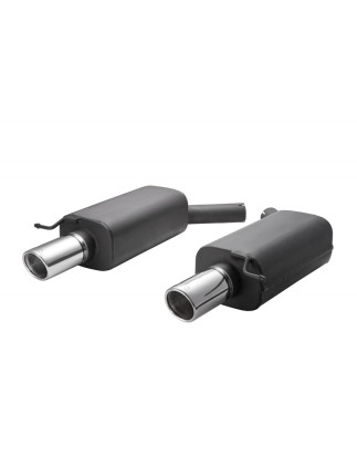 Scarico sportivo Audi A6 ALLROAD (1999-2005) - rotondo Ø90 (Cod. U-101-311/90rs)
