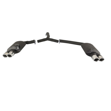 Scarico sportivo Audi A5  (2008-2015) - rotondo Ø70 (Cod. U-101-427/70rs)