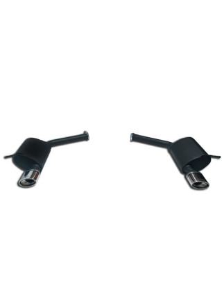 Scarico sportivo Mercedes E-CLASSE W211 (2001-2008) - ovale 120×80 (Cod. U-117-312)