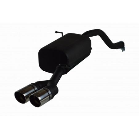 Scarico sportivo Ford Fiesta VII (2008-2014) - rotondo Ø70 (Cod. U-108-230/70rs)