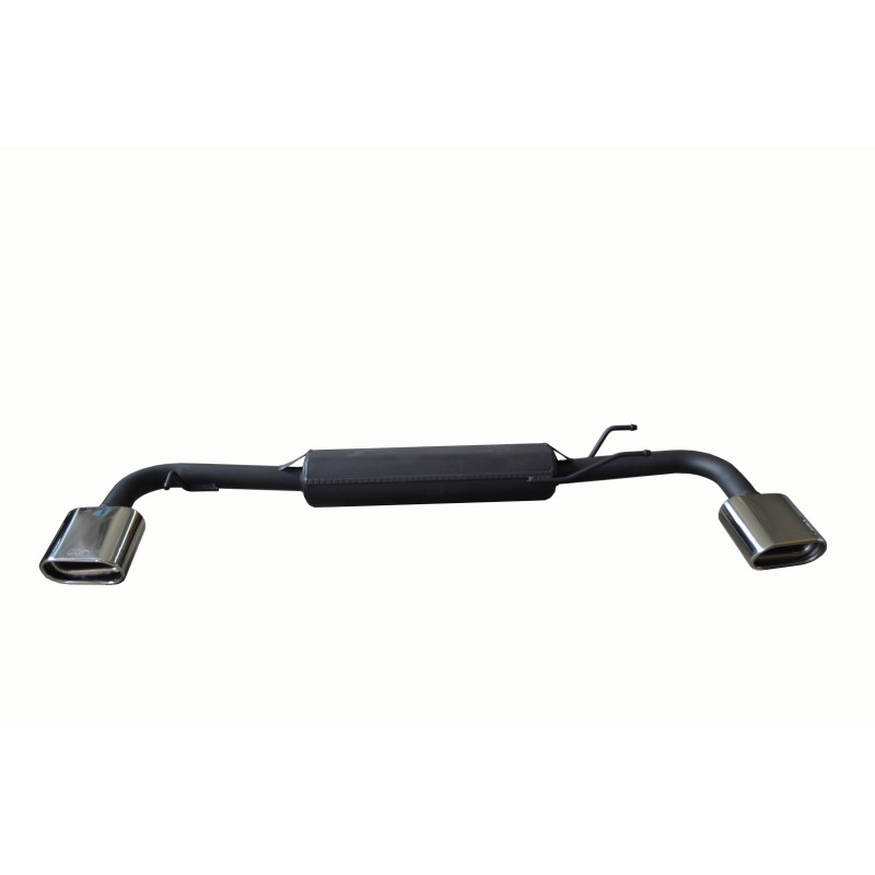 Scarico sportivo Suzuki Grand Vitara (2005-2008) - ovale 145×75 (Cod. U-127-310/21-1m)