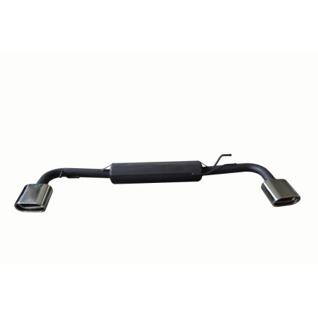 Scarico sportivo Suzuki Grand Vitara (2005-2008) - ovale 145×75 (Cod. U-127-310/21-1m)