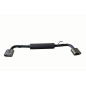 Scarico sportivo Suzuki Grand Vitara (2005-2008) - ovale 145×75 (Cod. U-127-310/21-1m)