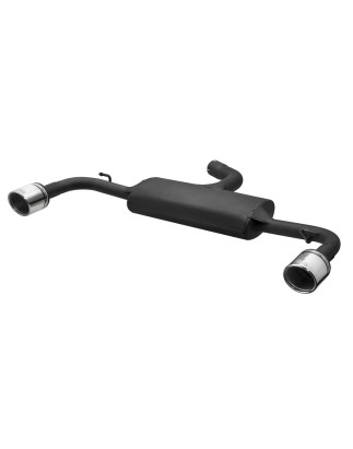 Scarico sportivo Volkswagen Golf VII GTI LOOK (2012-2019) - rotondo Ø90 (Cod. U-129-331/90rs)