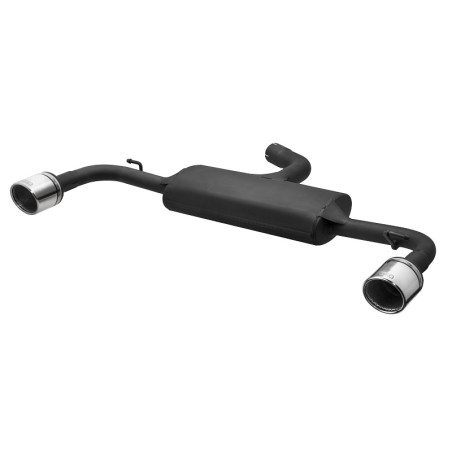 Scarico sportivo Volkswagen Golf VII GTI LOOK (2012-2019) - rotondo Ø90 (Cod. U-129-331/90rs)