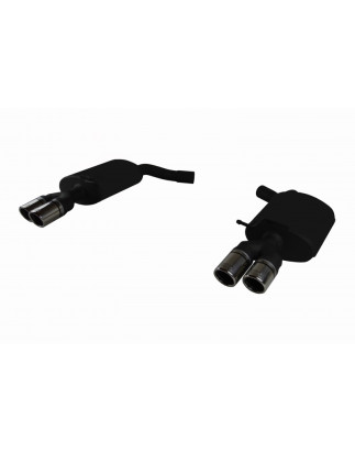 Scarico sportivo Audi A4 typ B7 QUATTRO (2004-2007) - rotondo Ø70 (Cod. U-101-423/70rs)