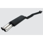 Scarico sportivo Bmw E30 6 cyl. (1985-1990) - rotondo Ø70 (Cod. U-102-206)