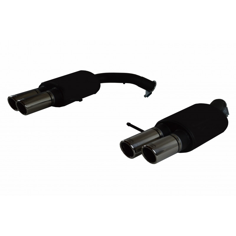 Scarico sportivo Seat LEON III CUPRA (ST) (2015-2016) - rotondo Ø70 (Cod. U-124-413/70rs)