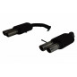 Scarico sportivo Seat LEON III CUPRA (ST) (2015-2016) - rotondo Ø70 (Cod. U-124-413/70rs)