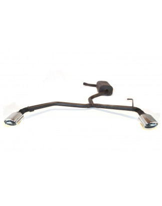 Scarico sportivo Kia Pro Ceed (2006-2009) - ovale 120×80 (Cod. U-1Kc1112-302-27)