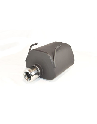 Scarico sportivo Fiat 500S (2016-nadal) - rotondo Ø80 (Cod. U-107-125-07-1)