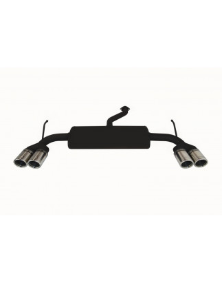 Scarico sportivo Kia SPORTAGE III (2010-2015) - rotondo Ø70 (Cod. U-112-403/70rs)