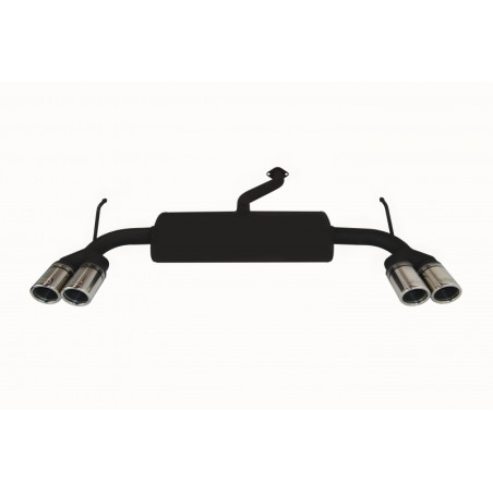 Scarico sportivo Kia SPORTAGE III (2010-2015) - rotondo Ø70 (Cod. U-112-403/70rs)