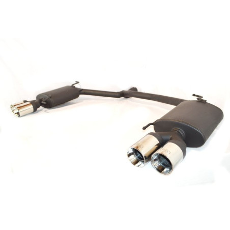 Scarico sportivo Audi A5  (2008-2015) - rotondo Ø80 (Cod. U-101-414-61)