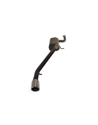 Scarico sportivo Mazda 3 BK (2003-2006) - rotondo Ø80 (Cod. U-116-115-80rsmale)