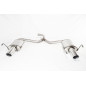 Scarico sportivo Alfa Romeo 159 (2005-2011) - rotondo Ø90 (Cod. U-UI4e1)