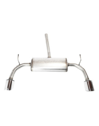 Scarico sportivo Alfa Romeo Giulietta (2010-2016) - rotondo Ø100 (Cod. U-100-312/101rs-Pn)