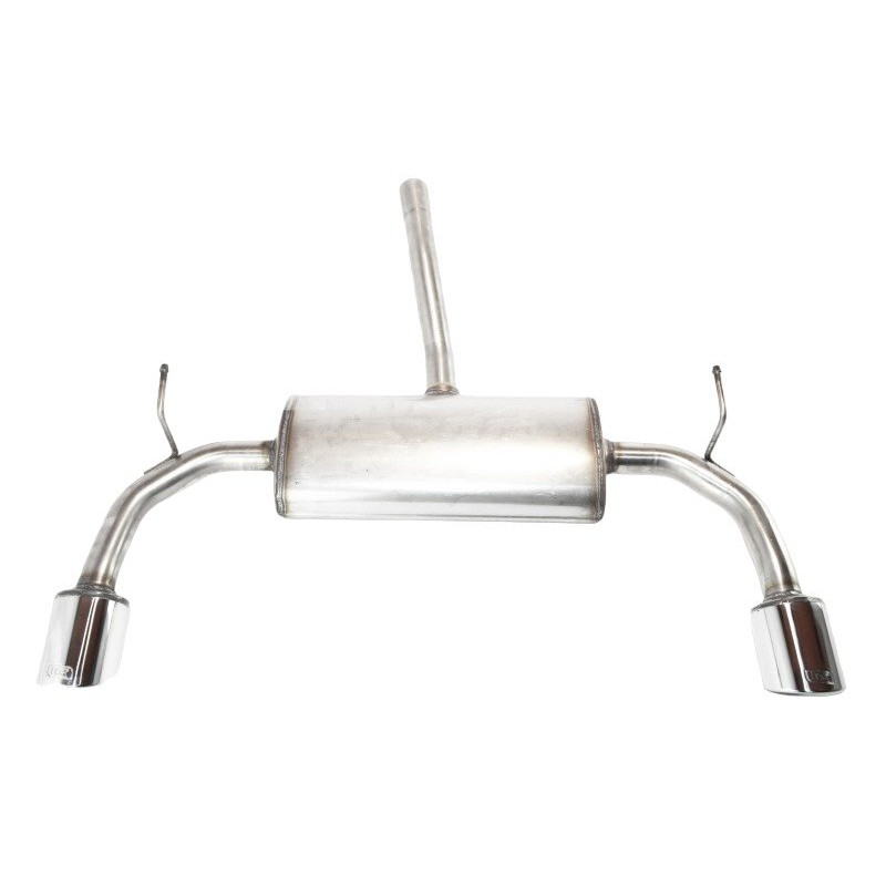 Scarico sportivo Alfa Romeo Giulietta (2010-2016) - rotondo Ø100 (Cod. U-100-312/101rs-Pn)