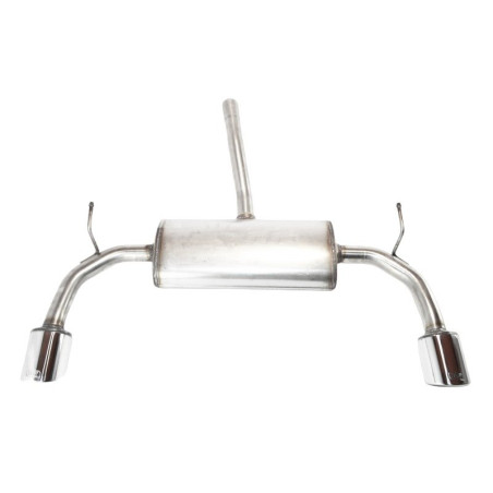 Scarico sportivo Alfa Romeo Giulietta (2010-2016) - rotondo Ø100 (Cod. U-100-312/101rs-Pn)