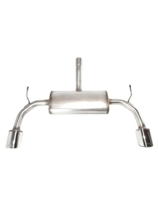 Scarico sportivo Alfa Romeo Giulietta (2010-2016) - rotondo Ø100 (Cod. U-100-313/101rs-Pn)